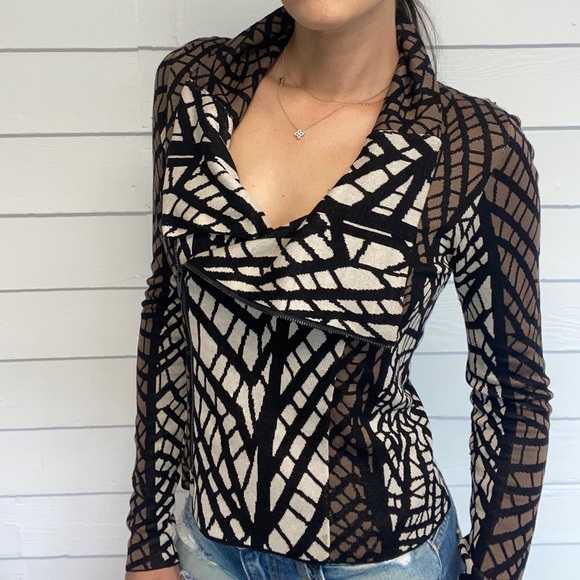 BCBGMaxAzria Eva bomber style jacket - Picture 11 of 13